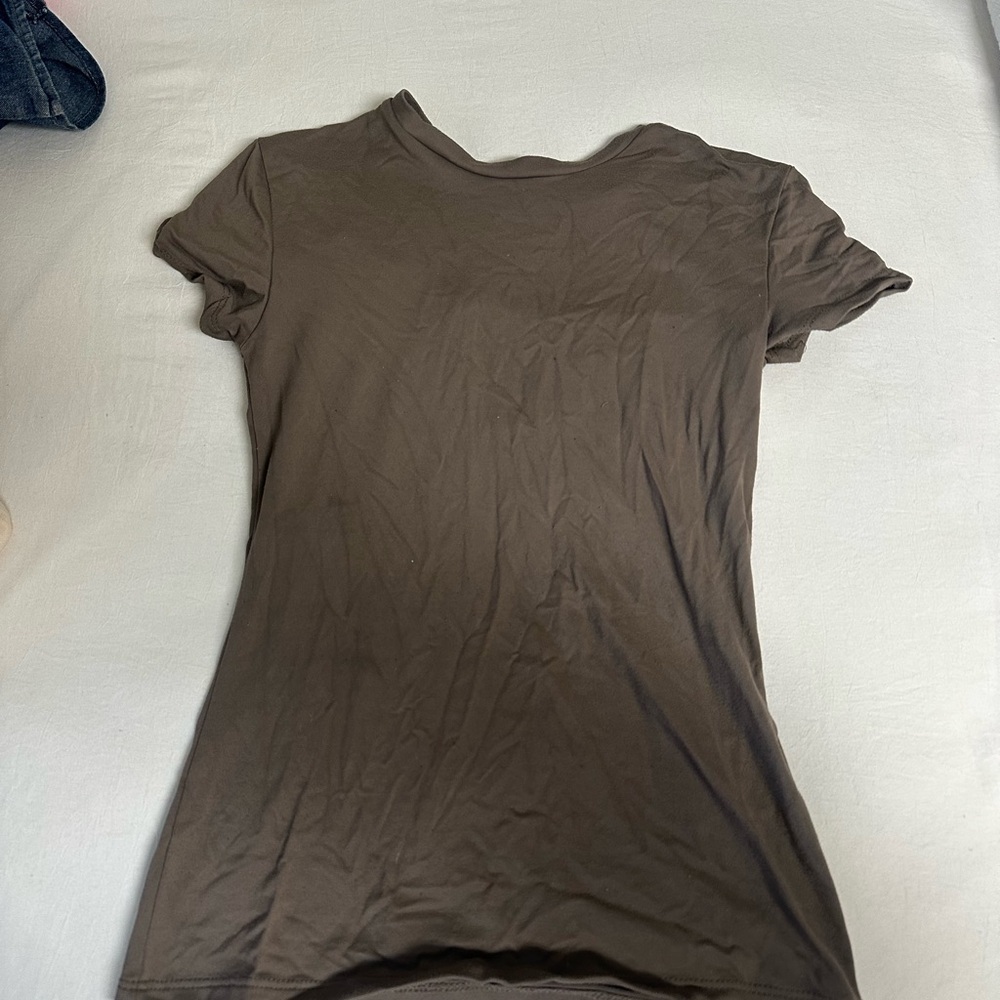Brown Short Sleeve T-Shirt